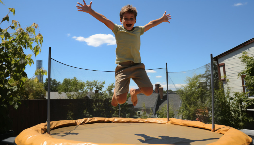Le trampoline : le divertissement pour vos enfants